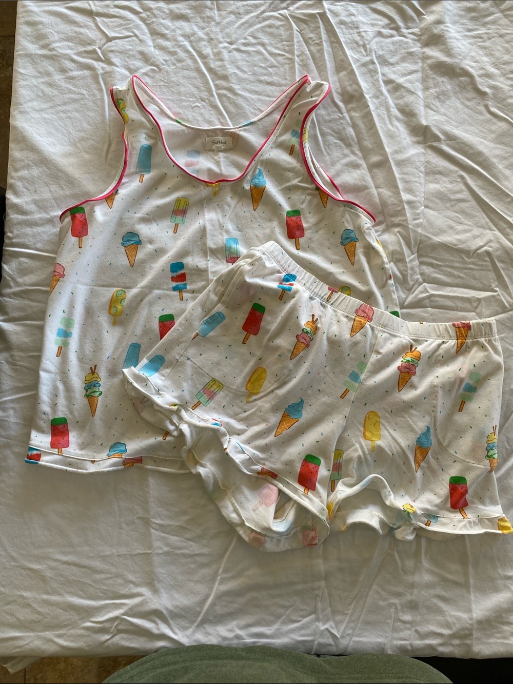 Women’s BedHead Pajamas Organic Cotton Cami Shorty Pajama